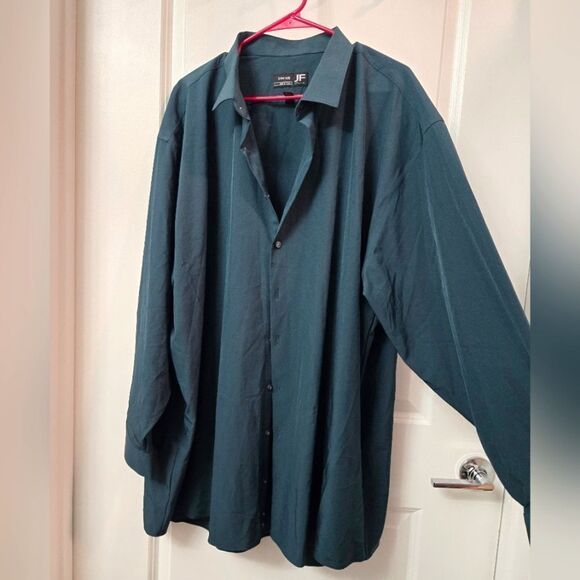 JF j. Ferrar long sleeve button down shirt stretchy big and tall sz 3XL - Picture 3 of 6